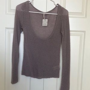 Free People, Sweater, Small, Never Been Worn, Lilac